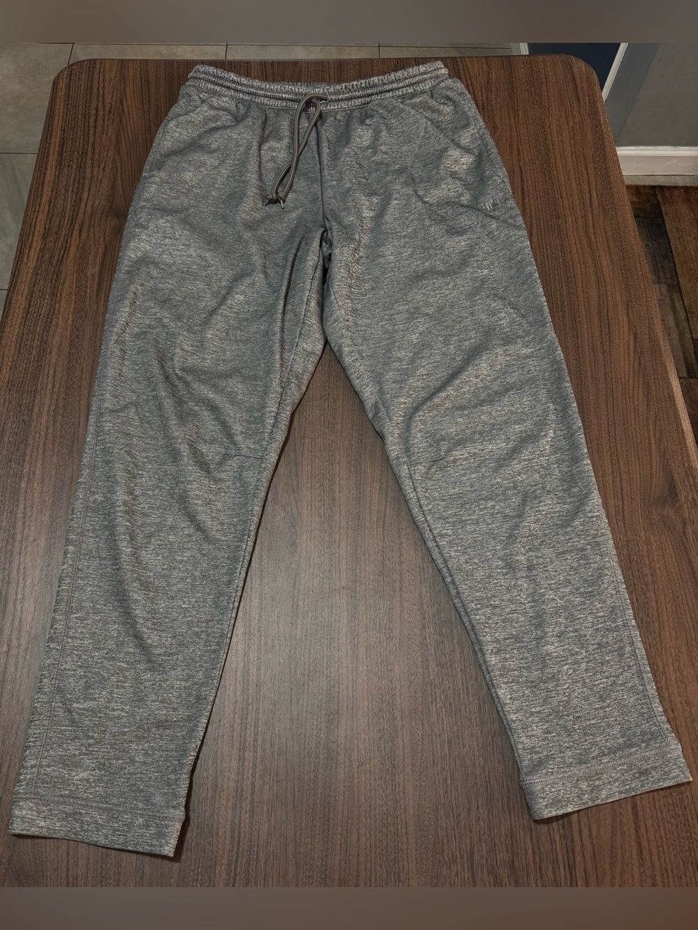 Everlast Sport Sweatpants Mens Gray Drawstring Elastic Waist Size XL